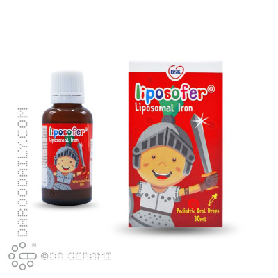 قطره آهن لیپوزوفر بی اس کی 30 میلی لیتری