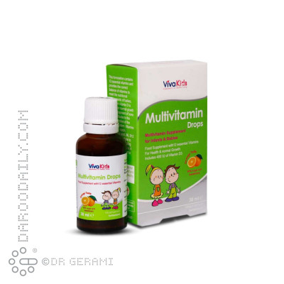 قطره مولتی ویتامین ویواکیدز 30 میلی لیتری