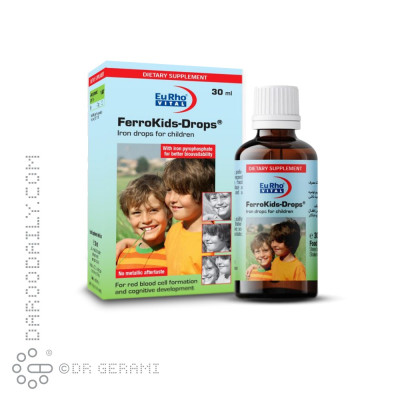 قطره آهن فروکیدز یوروویتال 30 میلی لیتری