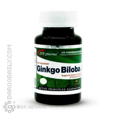 کپسول جینکوبیلوبا 400 میلی گرمی اس تی پی فارما 30 عددی