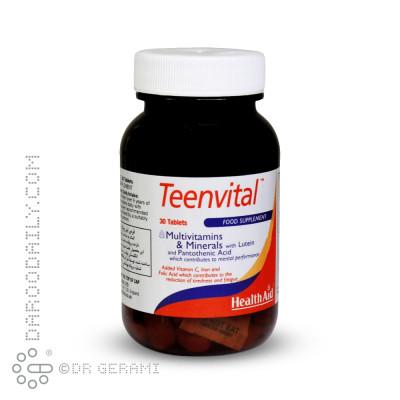 قرص مولتی ویتامین تین ویتال هلث اید 30 عددی