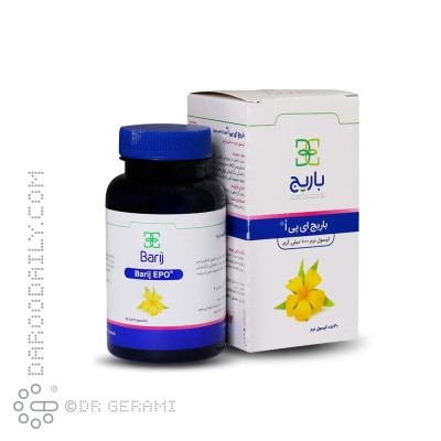 کپسول نرم روغن گل مغربی EPO باریج 30 عددی