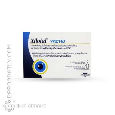 اشک مصنوعی تک دوز زیلویال فارمیجیا 20 عددی