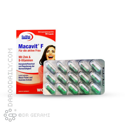 کپسول ماکاویت اف یوروویتال 60 عددی