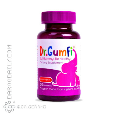 پاستیل مولتی ویتامین دکتر گامفی زیست تخمیر 60 عددی