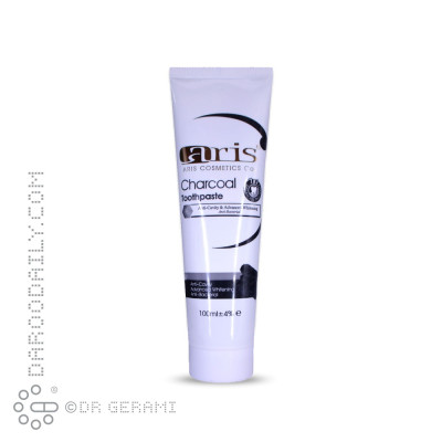 خمیر دندان ذغالی آریس 100 میلی لیتری