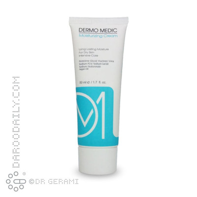 کرم مرطوب کننده پوست های خشک درمو مدیک 50 میلی لیتری