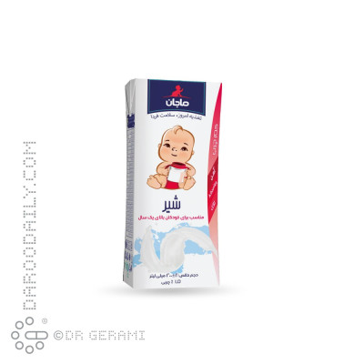 شیر کم چرب غنی شده کودک ماجان کاله ۲۰۰ میلی لیتری