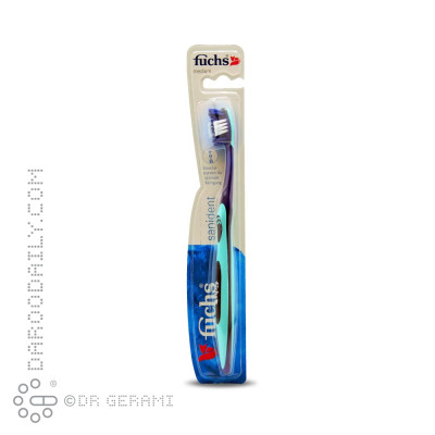 مسواک بزرگسال برس متوسط مدل Sanident فوکس