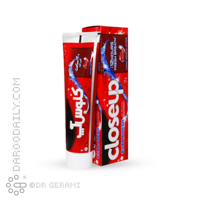 خمیر دندان خنک کننده مدل Red Hot کلوس آپ 125 گرمی