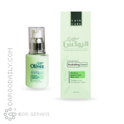 کرم آبرسان پوست چرب الیوکس 70 میلی لیتری