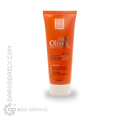 سی سی کرم ضد آفتاب بی رنگ پوست خشک SPF60 الیوکس 40 میلی لیتری