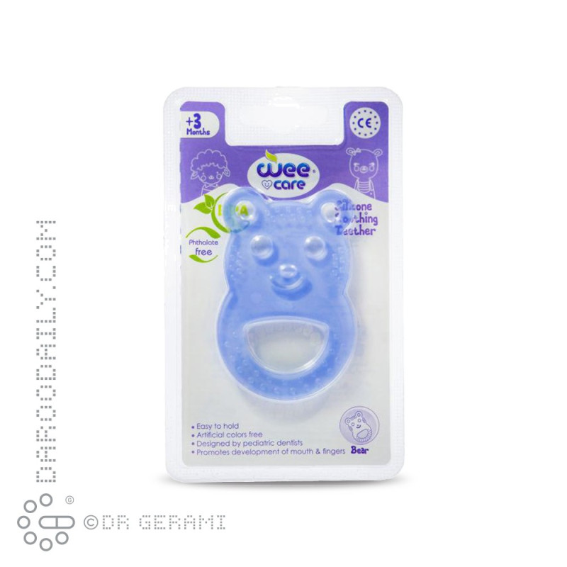 دندان گیر سیلیکونی طرح خرس وی کر