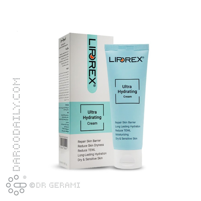 کرم آبرسان پوست خشک و حساس لیپورکس 50 میلی لیتری