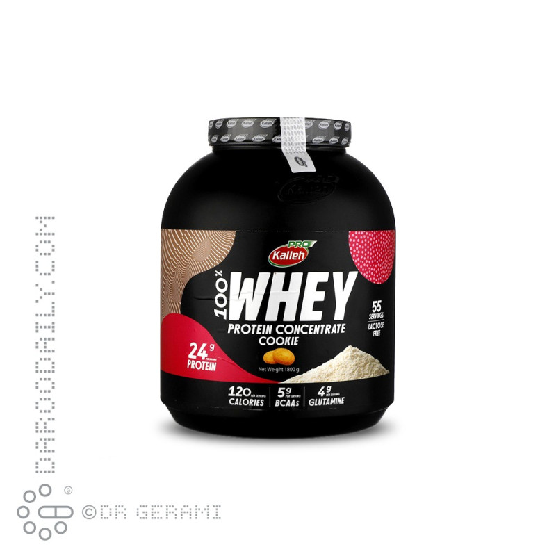 پودر پروتئین وی 100 درصد بیسکوییت کوکی کاله پرو 1800 گرمی