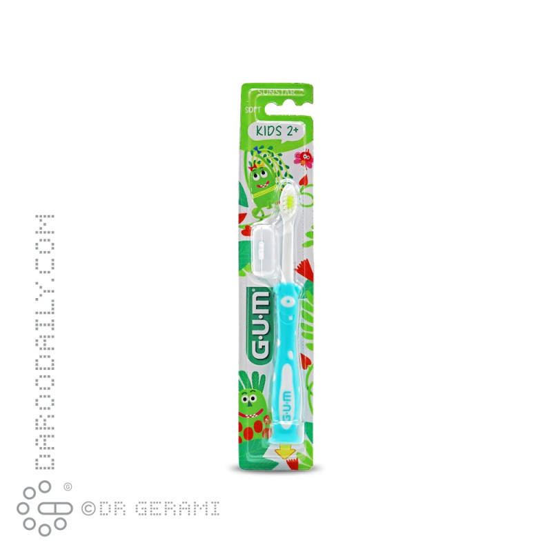 مسواک کودکان 3 تا 6 سال با برس نرم جی یو ام کد 901