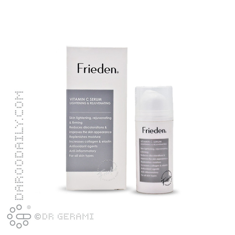 سرم روشن کننده پوست صورت ویتامین C فریدن 30 میلی لیتری