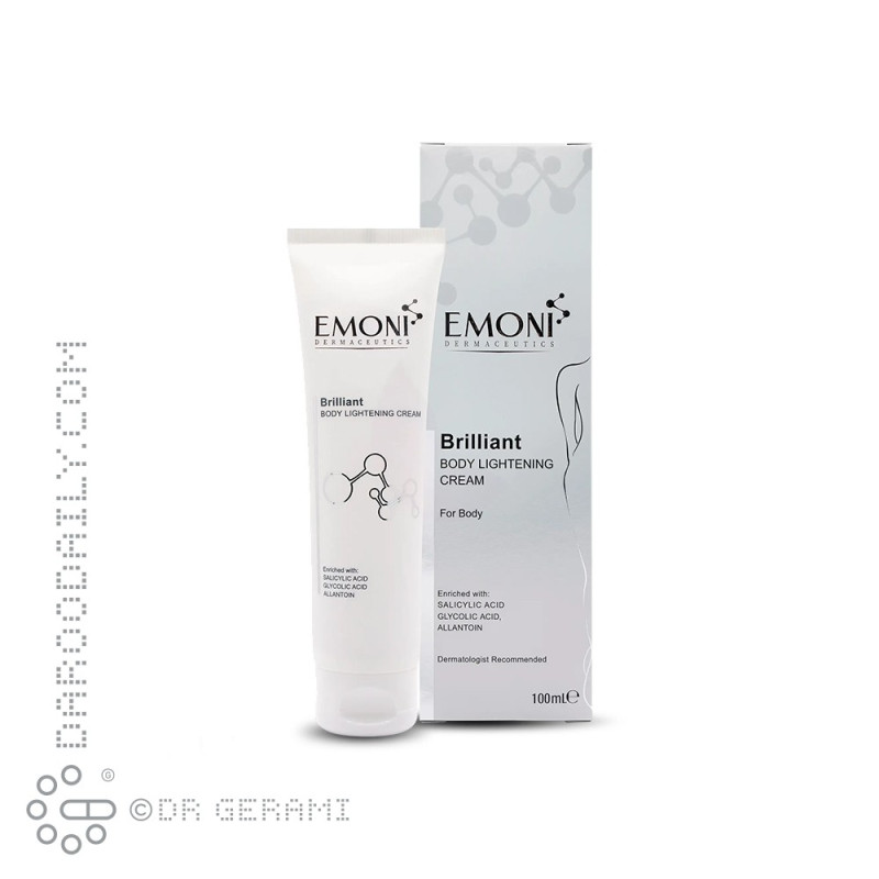 کرم روشن کننده پوست بدن امونی 100 میلی لیتری