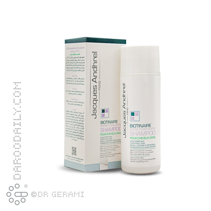 سرم تقویت کننده مو حاوی بیوتین و کلاژن ژاک آندرل پاریس 50 میلی لیتری
