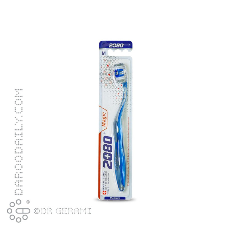 مسواک بزرگسال با برس متوسط مدل مجیک 2080