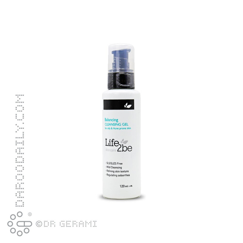 ژل شستشوی صورت پوست چرب لایف توبی 120میلی لیتری