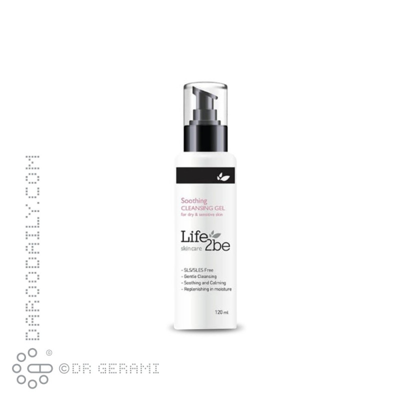 ژل شستشو پوست خشک و حساس لایف توبی 120 میلی لیتری