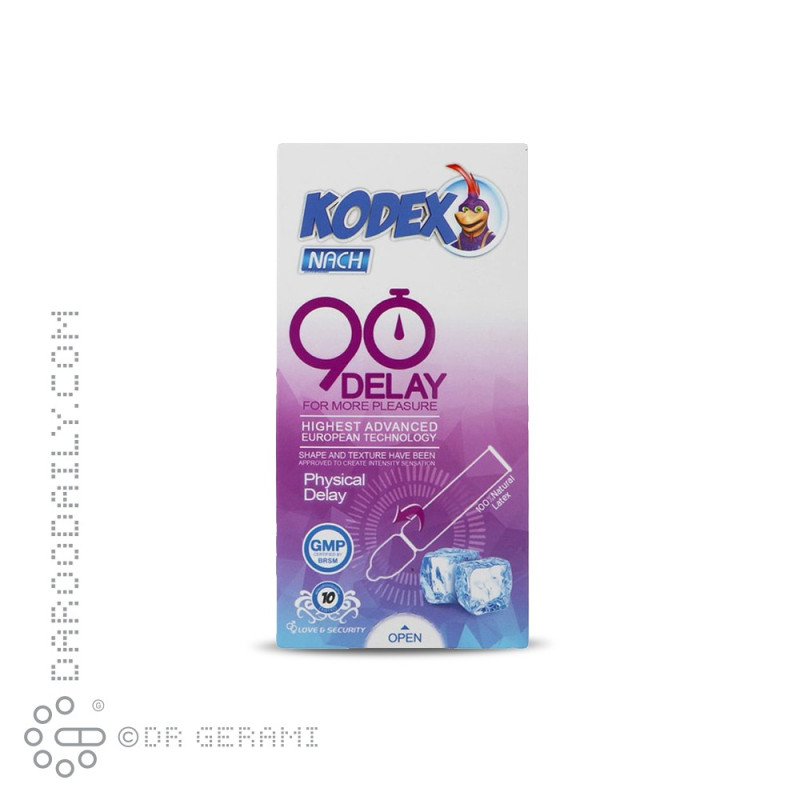 کاندوم تاخیری مدل Delay 90 کدکس 10 عددی