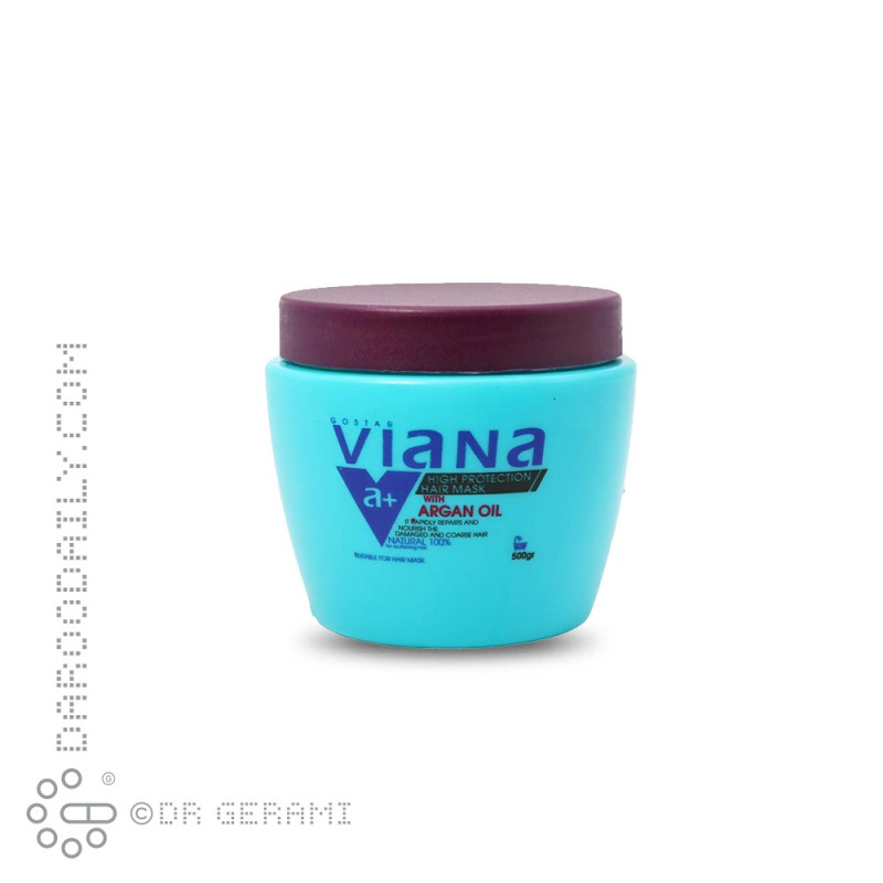 ماسک مو داخل حمام حاوی روغن آرگان ویانا 500 گرمی