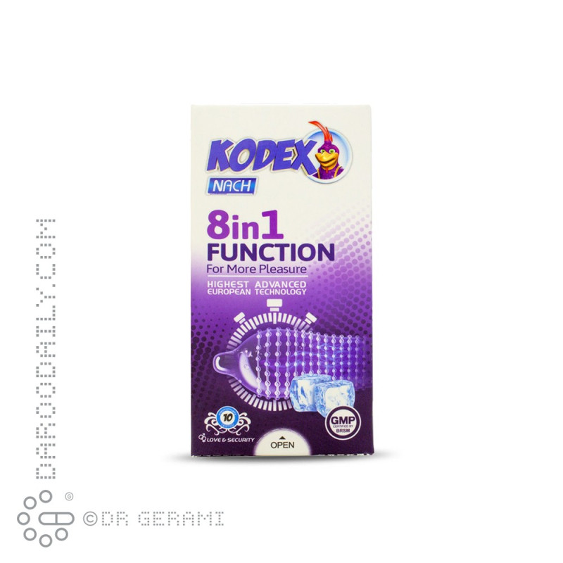 کاندوم 8in1 مدل Function کدکس 10 عددی