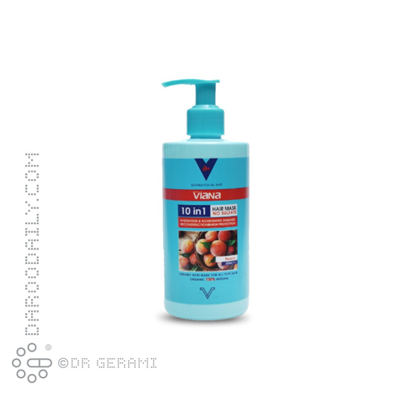 ماسک مو بدون سولفات هلو ویانا 300 میلی لیتری