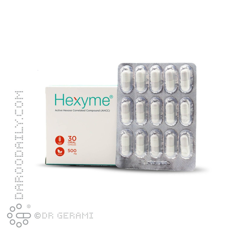 کپسول هگزایم 500 میلی گرمی اشبال شیمی 30 عددی