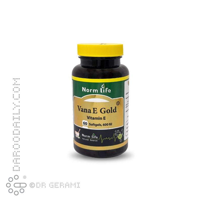 سافت ژل وانا E گلد نورم لایف 60 عددی
