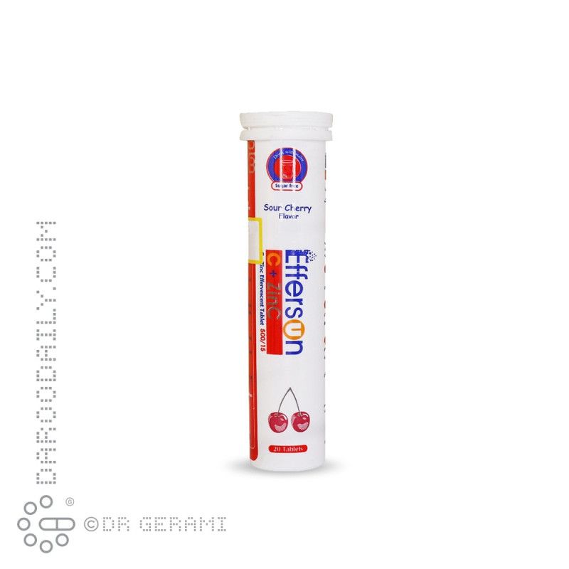 قرص جوشان ویتامین C افرسان بهشاد دارو 20 عددی