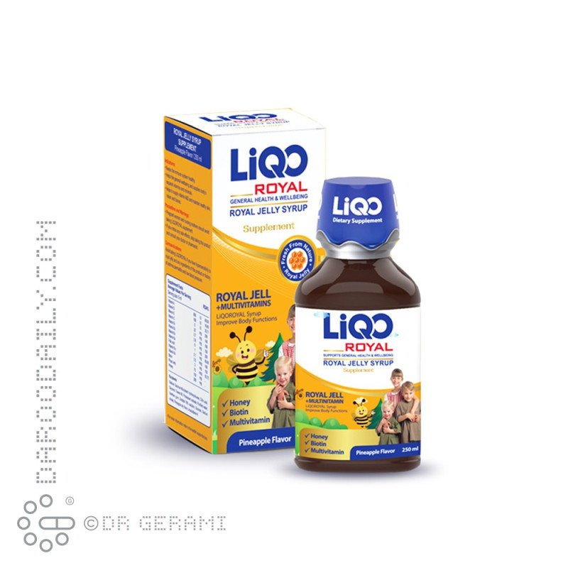 شربت لیکو رویال ژلی ابیان فارمد 250 میلی لیتری