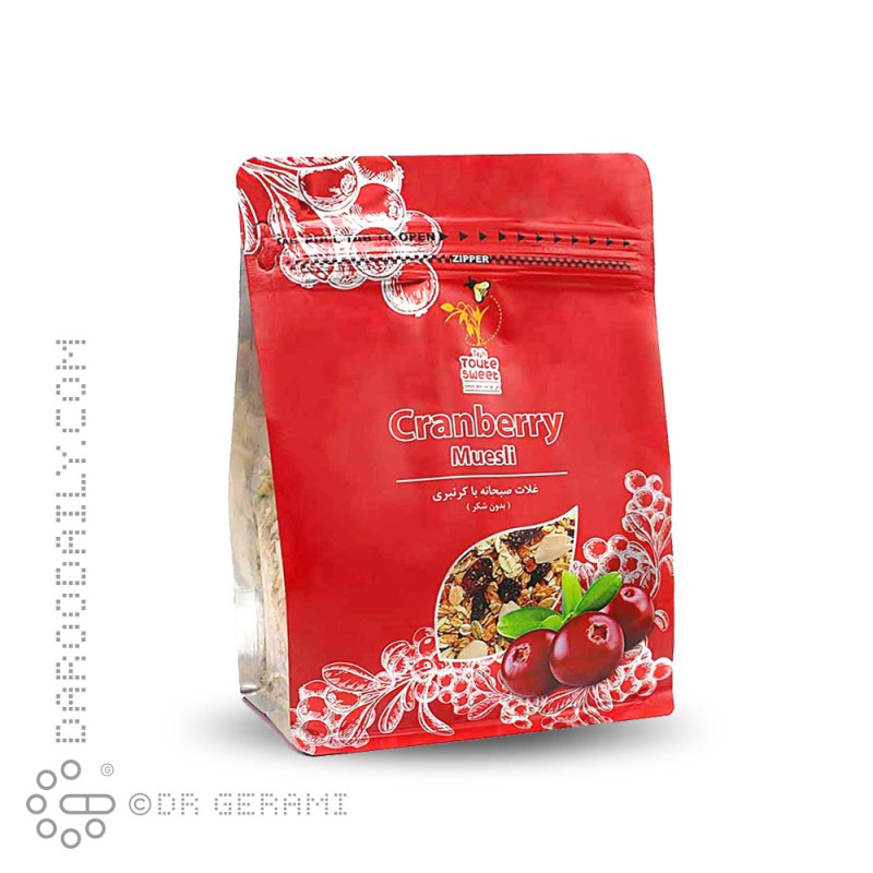 غلات صبحانه موسلی کرنبری پاوچ توت سوییت 350 گرمی