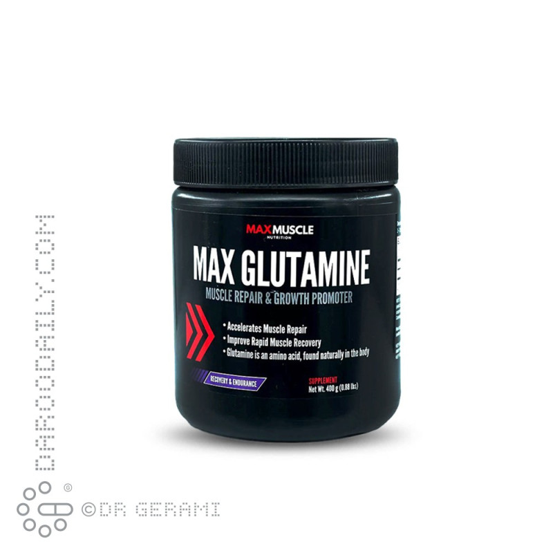 پودر مکس گلوتامین مکس ماسل 400 گرمی