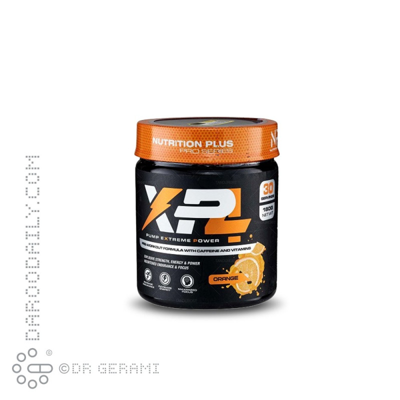 پودر پمپ پرو XP4 پرتقالی نوتریشن پلاس 180 گرمی