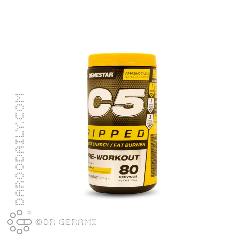 پودر پمپ C5 با طعم آناناس ژن استار 360 گرمی