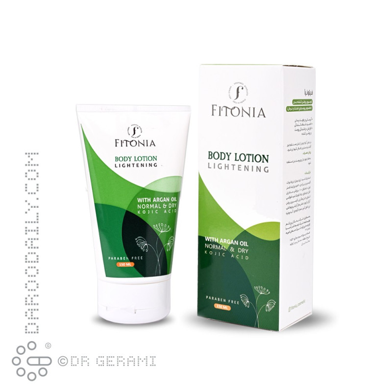 لوسیون روشن کننده بدن پوست های خشک و معمولی فیتونیا 150 میلی لیتری