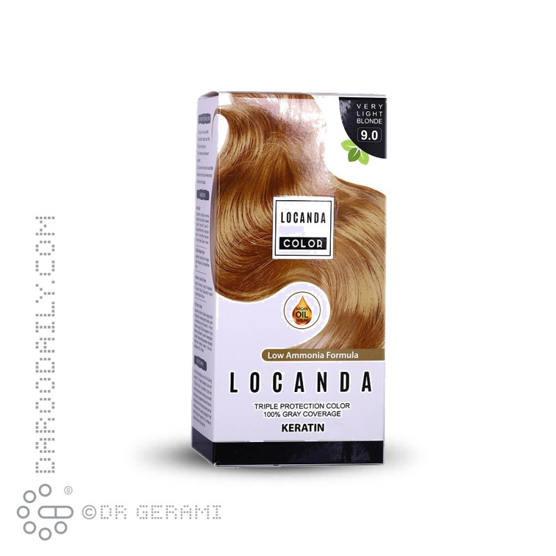 کیت رنگ مو بلوند خیلی روشن سری طبیعی لوکاندا شماره 9.0