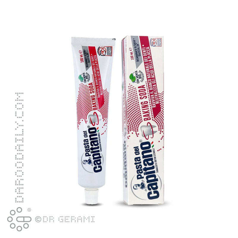 خمیر دندان بیکینگ سودا پاستا دل کاپیتانو 75 میلی لیتری