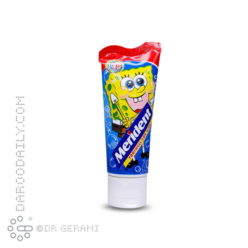 خمیر دندان ژله ای کودک مدل باب اسفنجی مریدنت 70 گرمی