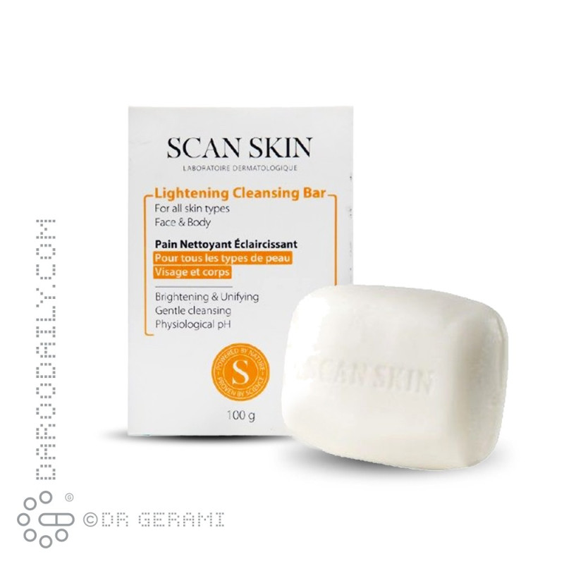 پن روشن کننده پوست صورت و بدن اسکن اسکین 100 گرمی