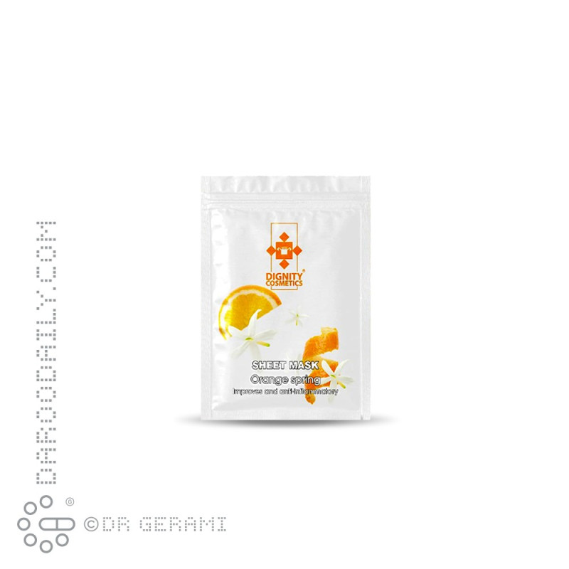 ماسک ورقه ای صورت حاوی عصاره پرتقال دیگنیتی 25 گرمی