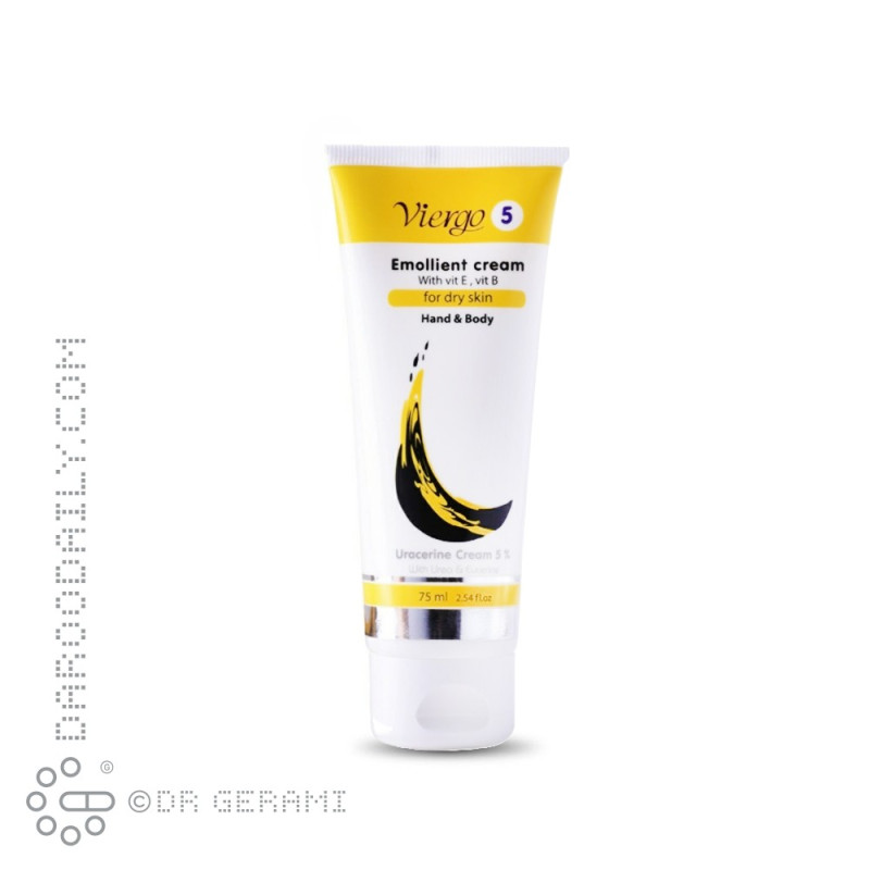کرم نرم کننده پوست خشک حاوی اوراسرین 5 درصد ویرگو 75 میلی لیتری