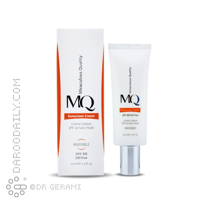 کرم ضد آفتاب بی رنگ پوست معمولی SPF50 ام کیو 55 میلی لیتری