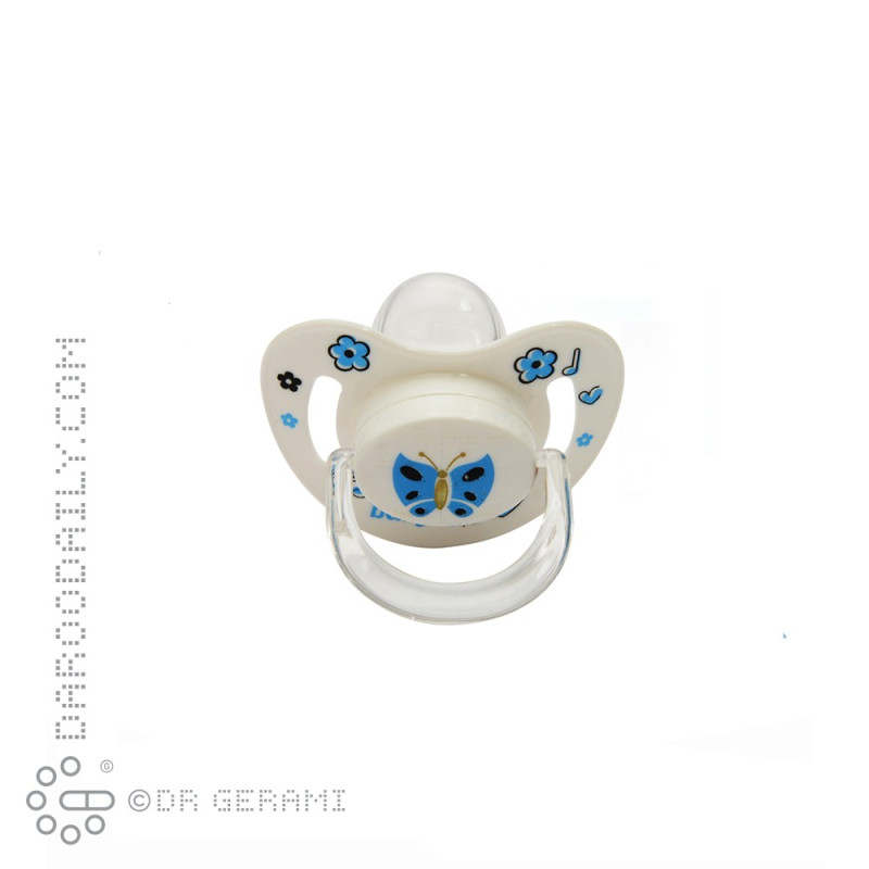 پستانک ارتودنسی طرح دار سیلیکونی بی بی لوکس کد 065