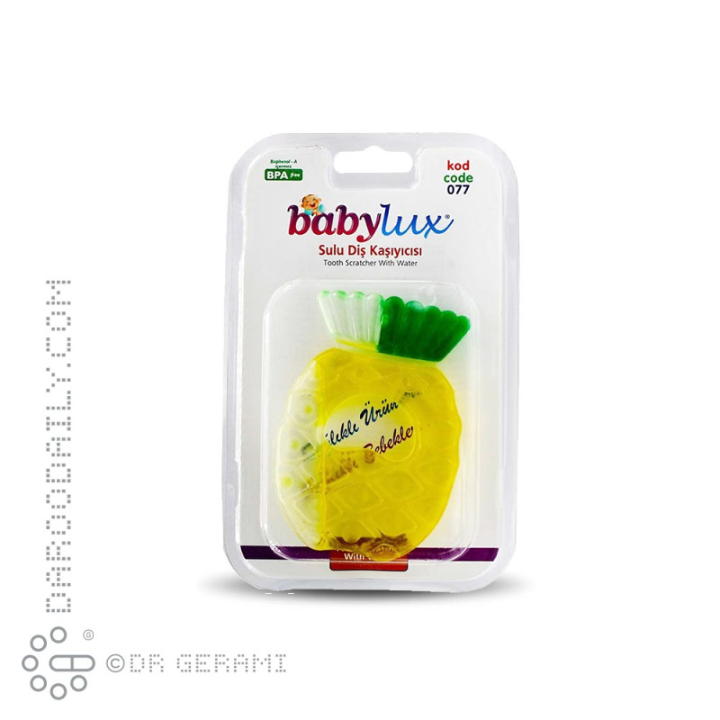 دندان گیر مایع دار طرح آناناس بی بی لوکس کد 077