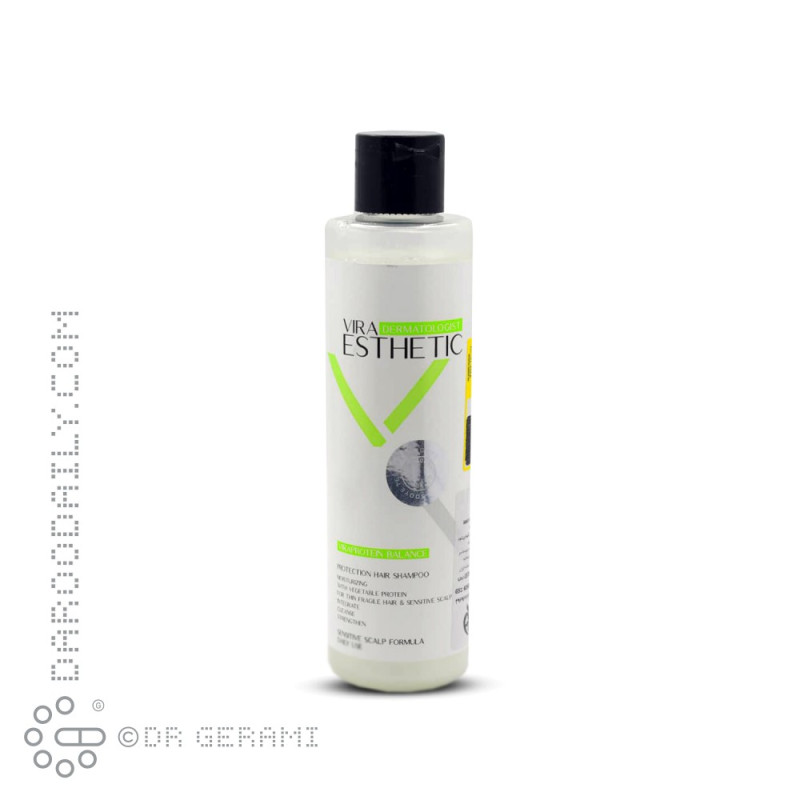 شامپو روزانه پروتئینه مو ویرا استتیک 200 میلی لیتری