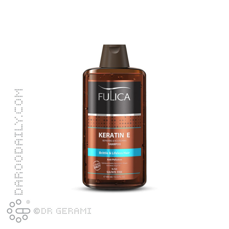 شامپو تقویت کننده و ترمیم کننده موهای آسیب دیده حاوی کراتین فولیکا 400 میلی لیتری